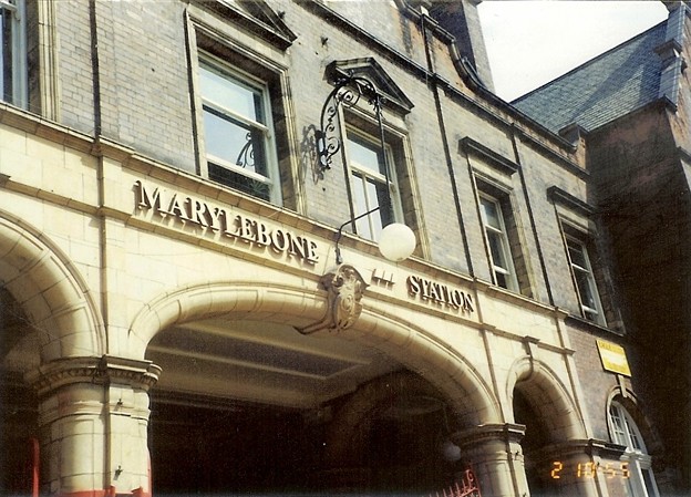 写真: Marylebone Station  2 July 1991