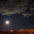 写真: 月夜の里