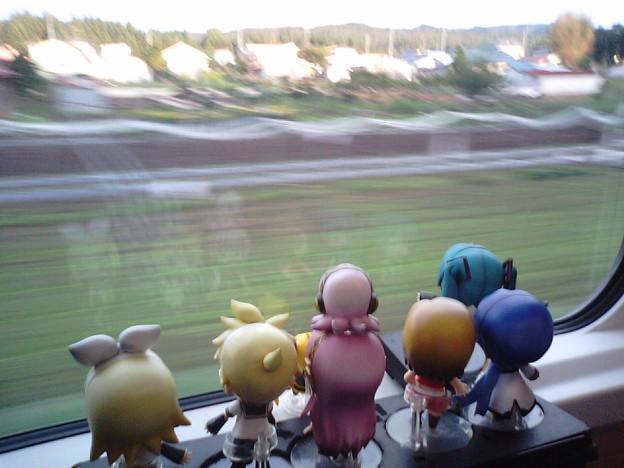 写真: ミク：「長野で以前乗った『リゾートビューふるさと』の姉妹列車です...