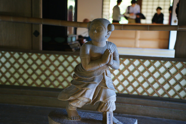 写真: 高山寺　石水院の善財童子