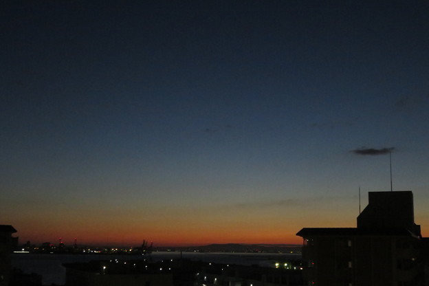 写真: ポートアイランド　夜明け前_01
