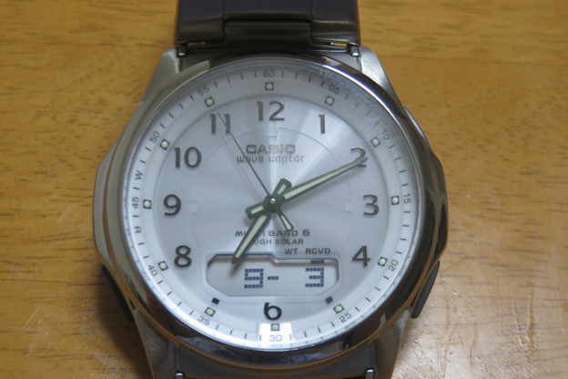 写真: 新しい腕時計_03-2 電波受信状況