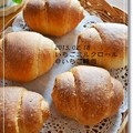 写真: いちごミルクロールパン＠いちご酵母