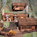 写真: 村の模型　その2