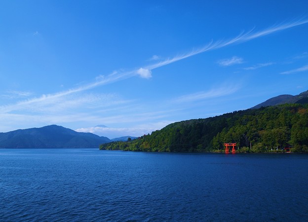 写真: 芦ノ湖