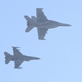 EA-18E &amp; F-16