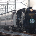 写真: 秩父鉄道C58 363（「あの花」HM付）+12系　SLパレオエクスプレス