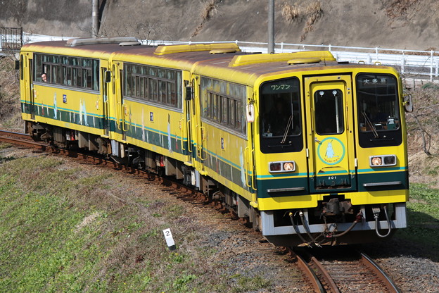 写真: いすみ鉄道いすみ200型　201+206+202