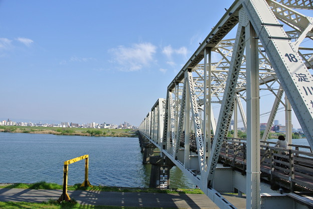 写真: 赤川仮橋