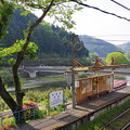 写真: 錦川鉄道、柳瀬駅