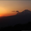 写真: 富士の夕景
