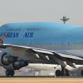 写真: KOREAN AIR Boeing 747-4B5