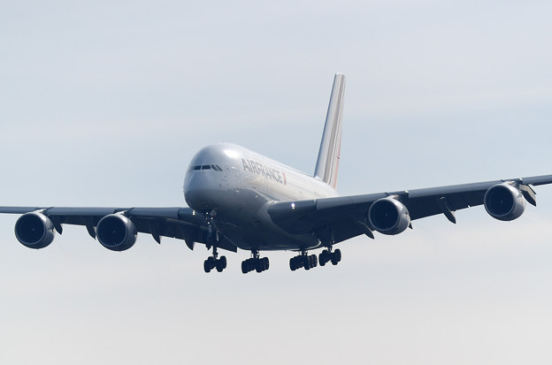 写真: Air France Airbus A380-861
