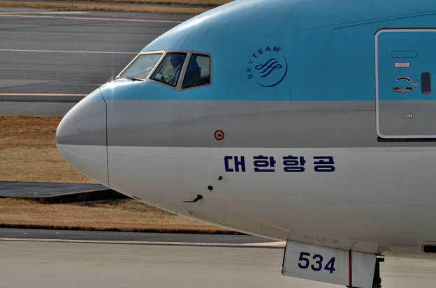 写真: Korean Air Boeing 777-3B5