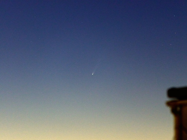 写真: アイソン彗星11/23