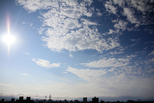 写真: 太陽と雲02-12.07.22