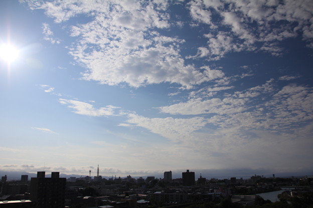 写真: 太陽と雲01-12.07.22