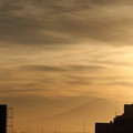 写真: 富士山が見えてきた