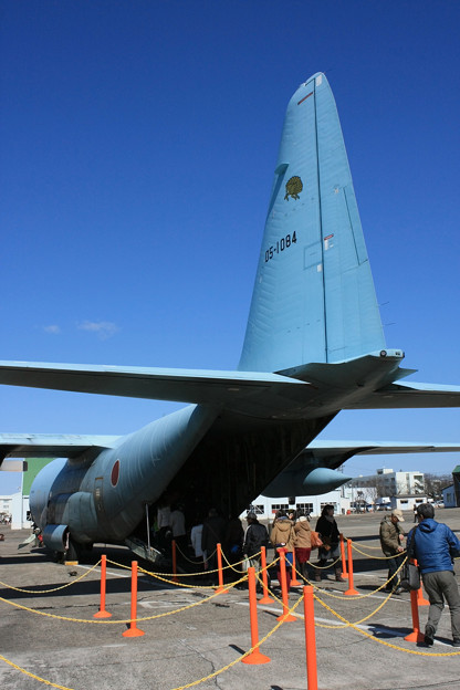 写真: C-130H　#084 機内公開　IMG_9502_2