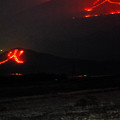 写真: 阿蘇の火まつり「大火文字焼き」