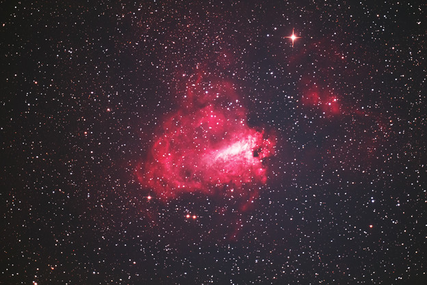 オメガ星雲 M17(^^)