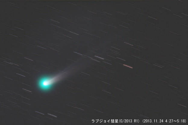 11/24のラブジョイ彗星（C/2013 R1）