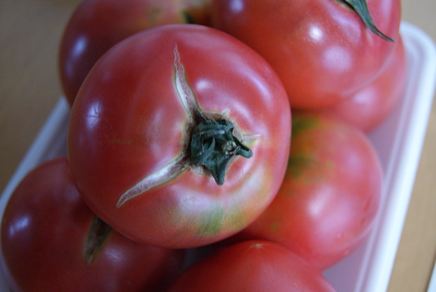 写真: 夏！完熟トマト