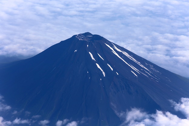 写真: 富士の高嶺