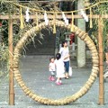 枚岡神社の茅の輪 (2)