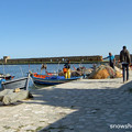 写真: ガール・エル・メルハ、港の端