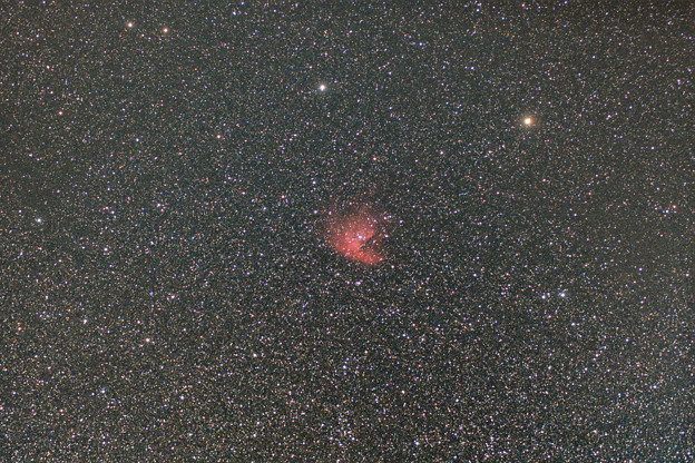 街角 固定撮影－パックマン星雲(NGC281)