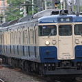 写真: 115系300番台スカ色　普通列車