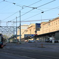 写真: CORNAVIN駅舎と駅前広場
