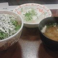 写真: ネギマヨ牛丼健康セット
