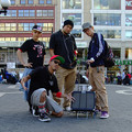 写真: 2012 NYで、念願のストリートパフォーマンス！♪