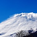 春の富士山頂