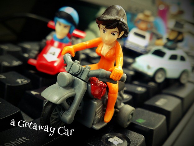写真: a Getaway Car