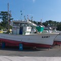 写真: 2012.09.13　田子の浦港　丘に上がった漁船