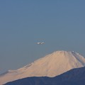 写真: 2012.12.26　駅前　富士山とXP-1