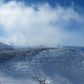 写真: 2013/1/27　八ヶ岳登山　森林限界
