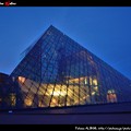 ガラスのピラミッド夜景（HIDAMARI）（おそらく最終）
