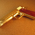 写真: ZEKE M1911A1 ナショナルマッチ 真鍮削出 モデルガン