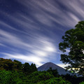 写真: 昨晩の富士山（１）