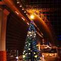 写真: 駅ビルのクリスマス