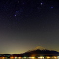 IMGP8523 オリオンと富士山