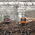 写真: 線路いっぱい♪ 近鉄大和西大寺駅