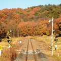 写真: 秋色の烏山線沿線　滝〜小塙