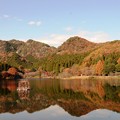 Photos: 宇都宮市森林公園の紅葉　赤川ダム湖