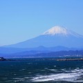 131129_稲村が崎からの富士山(SL) (9)