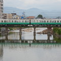 写真: 明治の鉄橋、京急長尾線